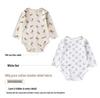 BabyClothes Unisex A-Category Cotton Infant Bodysuit Set – 3-Piece Seasonable, Cute Cartoon Pattern Diaper Cover