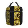 Bestselling BIBA 60s 70s Vintage Style Mens Style Picnic Lunch Bag Rv Travel Lunch Tote