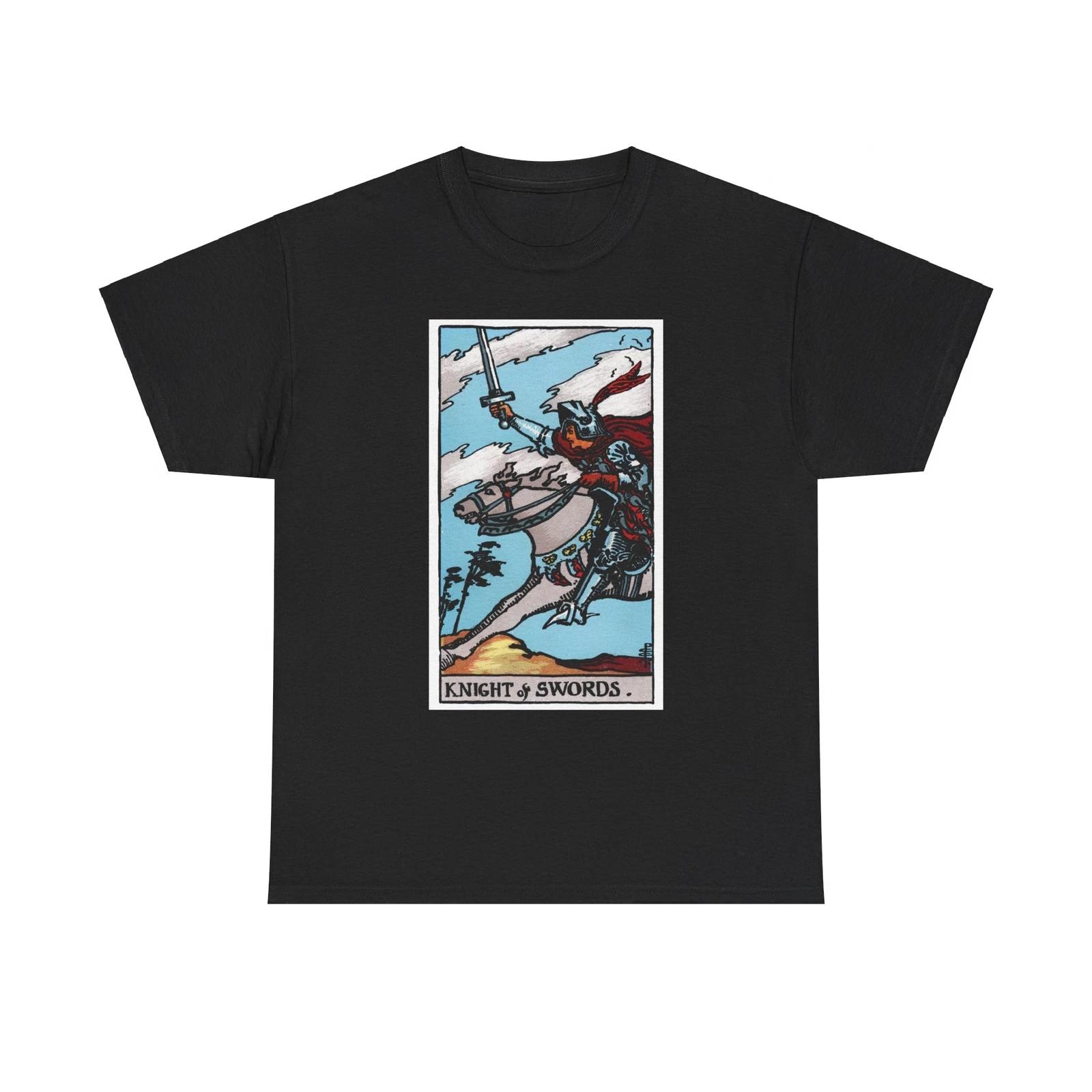 The Knight of Swords (Tarot Card) T shirt 2XL