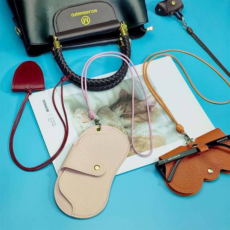 Solid Color Mobile Phone Lanyard Wax Line Long Multi-Color Anti-Lost Rope Versatile Glasses Clip Change Bag Necklace Lanyard