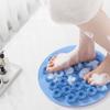 TPR Bath Brush Multifunction Exfoliating Brush Mat Back Massage Cleaning Brush  Shower