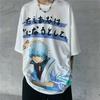 Gintama Silver Soul Cosplay Anime Manga T-Shirt Tee Costumes Polyester