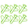 100Pcs Cute Paper Clips Plane Shape Design Covered Wire Bright Color   Paperclips for Scrapbook Card Papercraft