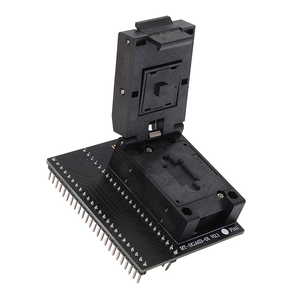BGA63 Bounding Adapter Serial ICSP Interface Converter Socket Module for Programmer Repair