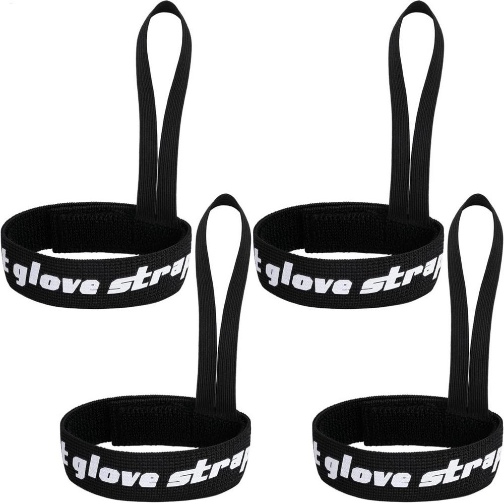 Winter Gloves Straps 4X Elastic Ski Glove Strap Ski Glove Holder Straps Ski Gloves Handcuffs for Skiing Snowboarding and Outdoor