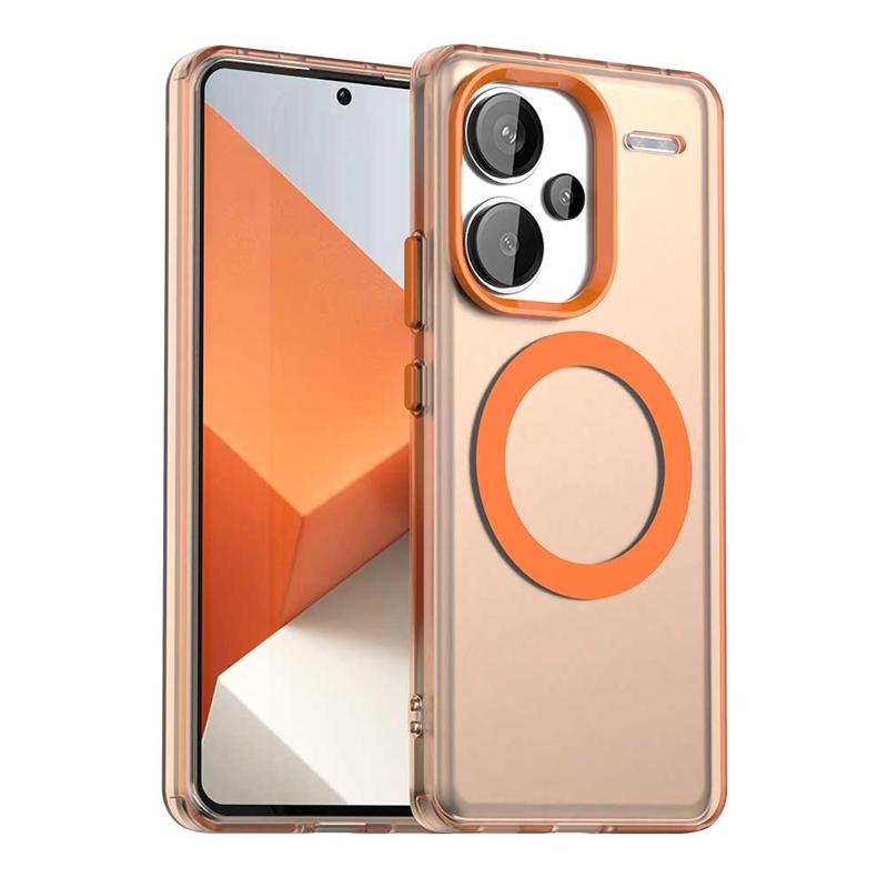 Case For Redmi Note 13 Pro Plus Case Redmi Note13 Pro+ Magnetic Adsorption Wireless Charge Cover For Redmi Note 13 Pro Plus Case
