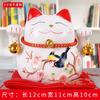 5 Inch Zhaocai Cat Ceramic Piggy Bank Store Opened Creative Gifts Home Living Room Japanese Rich Cat Ceramic Trinket