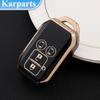TPU Car Key Case For Suzuki Spacia MK53S Jimny Sierra Swift Wagon Interio Keys Cover Holder Shell Protect Keychain Accessories
