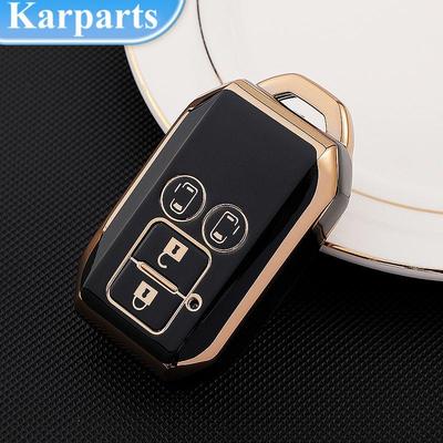 TPU Car Key Case For Suzuki Spacia MK53S Jimny Sierra Swift Wagon Interio Keys Cover Holder Shell Protect Keychain Accessories