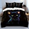 Galaxy Cat Design Bedding Set Bedding Duvet Cover Set Duvet Cover Pillowcases (1 * Duvet Cover 2 * Pillowcases, Without Duvet Insert)