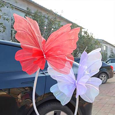 1PC 3D Realistic Butterfly Decorations Eugen Yarn Decoration Art Butterfly Ornaments Butterfly Decoration 50cm