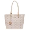 Large Capacity Women Tote Bag With Pu Material And Zipper Closure For Daily Commuting