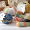 100g/roll Gradient Wool Mohair Yarn Crochet Wool Thread Handmade Knitting Hats Scarves Shawls Jackets DIY Knitting Products