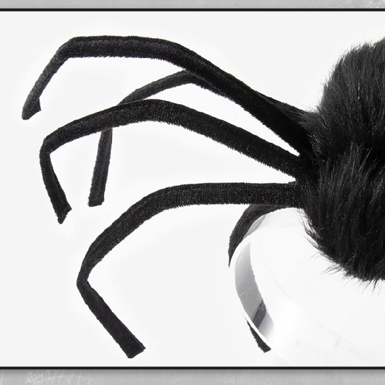 Punk Halloween Spiders Headband for Adult Kids Theme Party Witch Hairhoop Large Arachnid Hairband Party Props Headwear