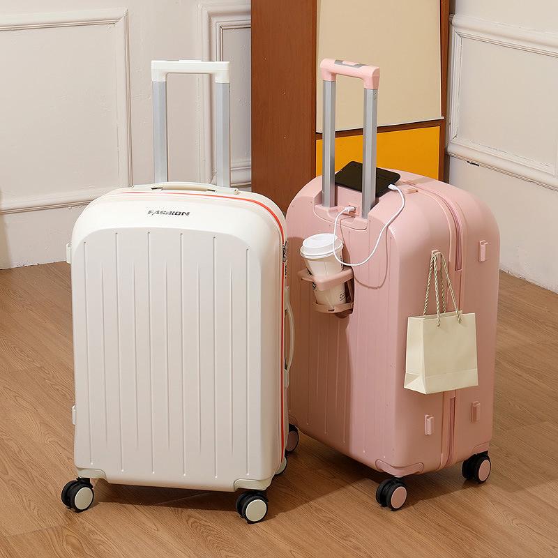 2025 Model Sturdy Trolley Case - Large Capacity with Combo Lock for Men, Women, and Students