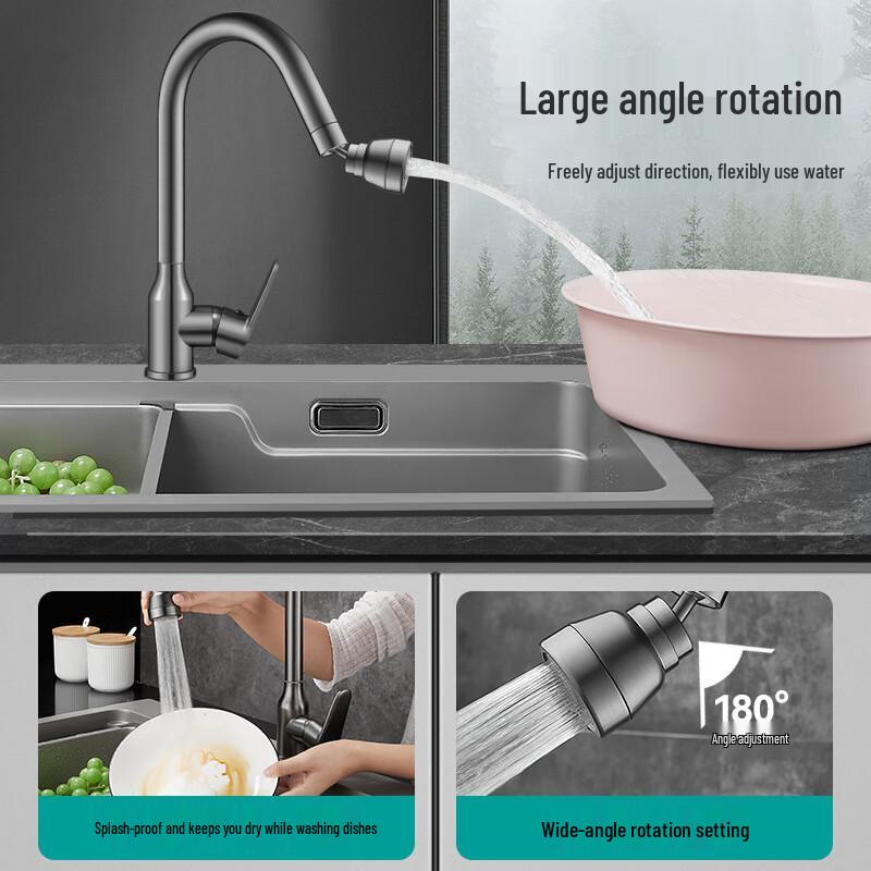 Xuanyong Kitchen Faucet Rotatable Anti-Splash Extender