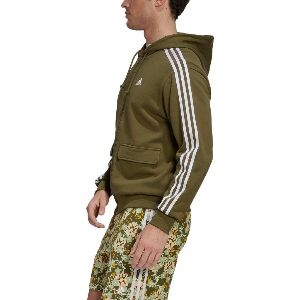 adidas Jackets Men's Green Hooded Moderate Other HS3507