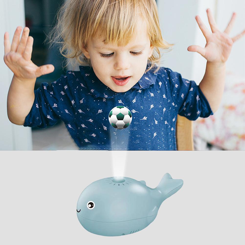 Electric Whale Floating Ball Toys Floating Ball Whale Toy Balancing Blow Games for Kids Dolphin Floating Ball Toy