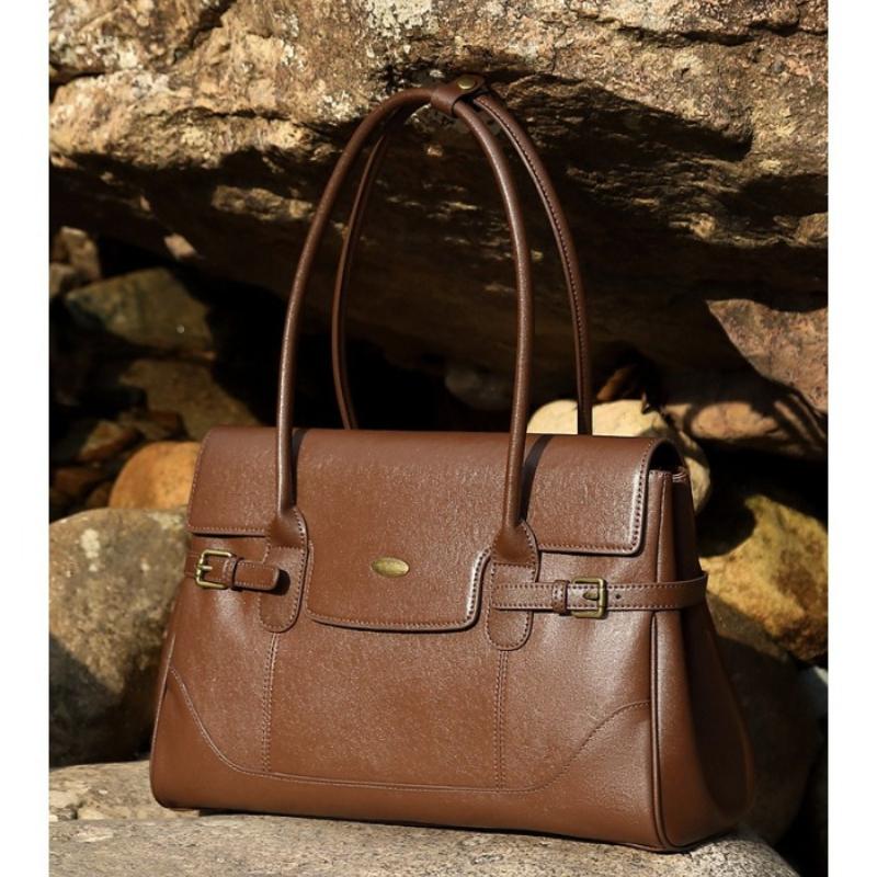 Top da Donna Borsa Sottobraccio in Vera Pelle Borse a Mano di Lusso da Donna in Vera Pelle Borse Tote da Pendolarismo ad Alta Capacità