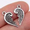 Small Angel Wings Fairy Detail Charm Antique Bronze Zinc Alloy Jewelry Making Supplies Jewelry Making Accessory Charms