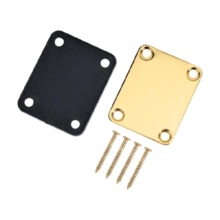 Electric Guitar Neck Plate With Mounting Screw Guitar Neck Joint Board Vintage Style Guitar Protector Easy to Install
