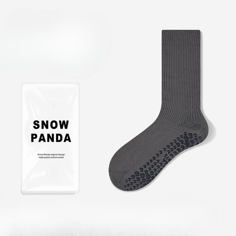 Children's Socks - Spring/Summer Sports and Fitness Socks, Anti-slip Socks, Running Socks, Solid-colored Long-tube Compression Socks