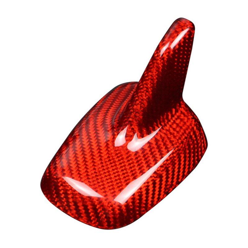 Durable-Car Real Hard Carbon Fiber Antenna Cover Shark Fin For Golf 7 Passat Sagitar Touran Tiguan Lavida