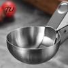 Professional Dessert Portioner Stainless Steel Ice Cream Scoop with Trigger, Easy Release Hard Effortless Food Portioning Tool Dough Scooper, Kitchen