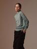 AYIHOLIC CASHMERE Mock Neck Merino Wool Knit