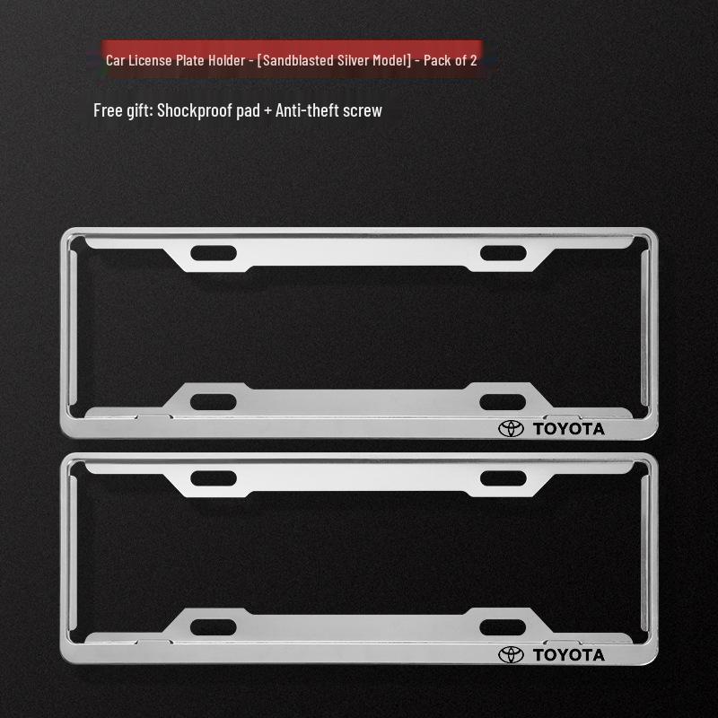 

Рамка для номерного знака Toyota: Підходить для Camry, RAV4, Corolla, Highlander