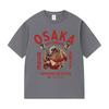 Funny Humor Osaka Dotonbori Graphic T-Shirt 90s Japanese Drunken Octopus Short Sleeve TShirt Unisex Fashion Harajuku Cotton Tees
