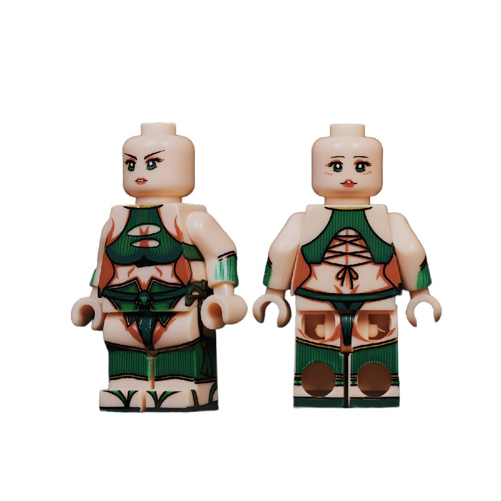Little Sun Occupation Minifigures Building Block Doll Police Soldier Teacher Doctor Couple Wedding Giveaway