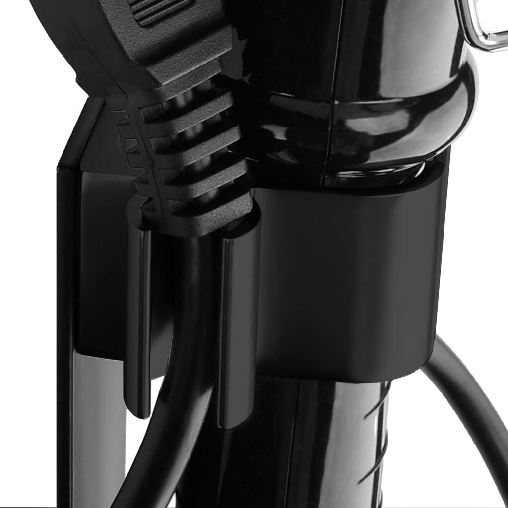 Linkidea Curling Iron Holder Wall Hair Styling Tool Storage Hairdressing Hanging Rack Stick Stand for Flat Curling Hair and Combs 2-Pack Mount,