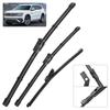 Wiper For Volkswagen VW Atlas Teramont 2017-2025 2018 Wiper Blades Windshield Windscreen Window Brushes 26"+21"+11"