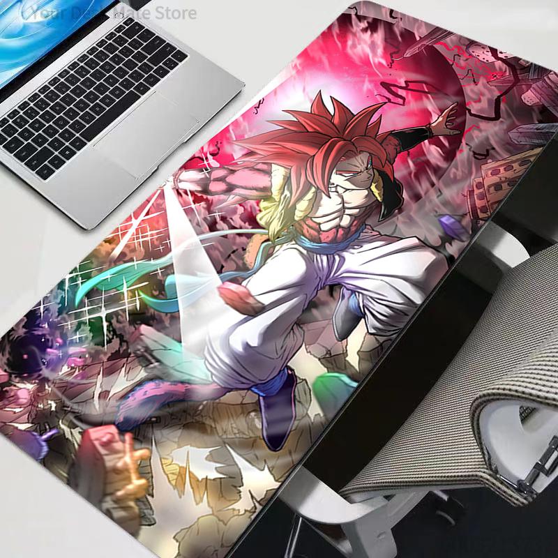 Large Gaming Keyboard Rug Laptop Japan Cool Anime Mouse Pad For LOL Black DBZ Dragon Ball Z Desk Mat PC Gamer Carpet Mousepad