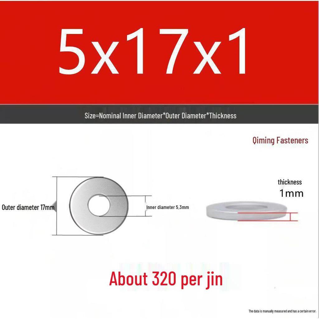 4.8 Grade Galvanized Iron Flat Washer, M3-M40 Oversized Metal Hole Gasket.