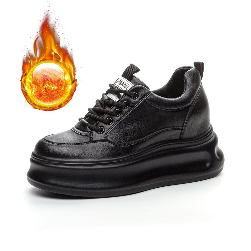 

См Синтетическая Микрофибра Кожа Весна Лето Массивные Кроссовки Обувь Осень Ботильоны до Щиколотки Женские Платформа Клиновидная Подошва Балетки Ботильоны 39