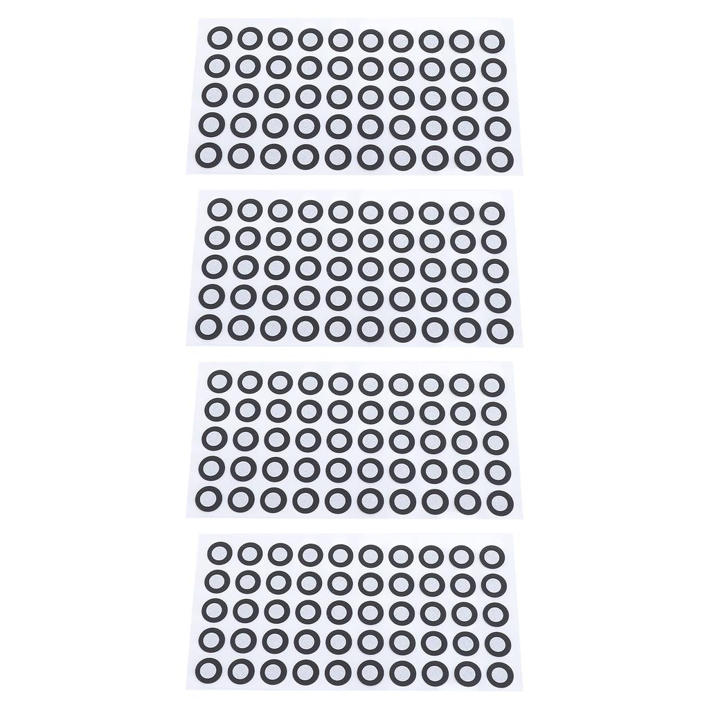 500 Pcs 3D Scanning Marker 6mm ID 10mm OD Reference Point Diffuse Reflection Markers 3D Scan Trackin