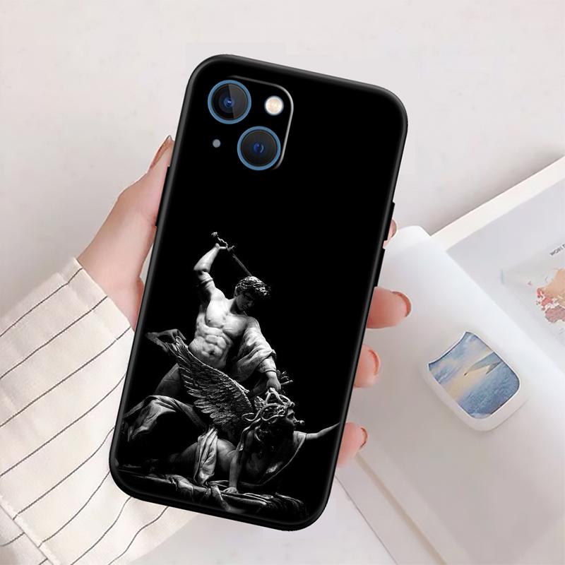 RP32 Fresco Adam Sculpture Phone Case for Motorola Edge 60 60s 70 G86 G56 G54 E14 G04S G45 G54 G64 S30 S50 X30 X40 X50 Pro Power