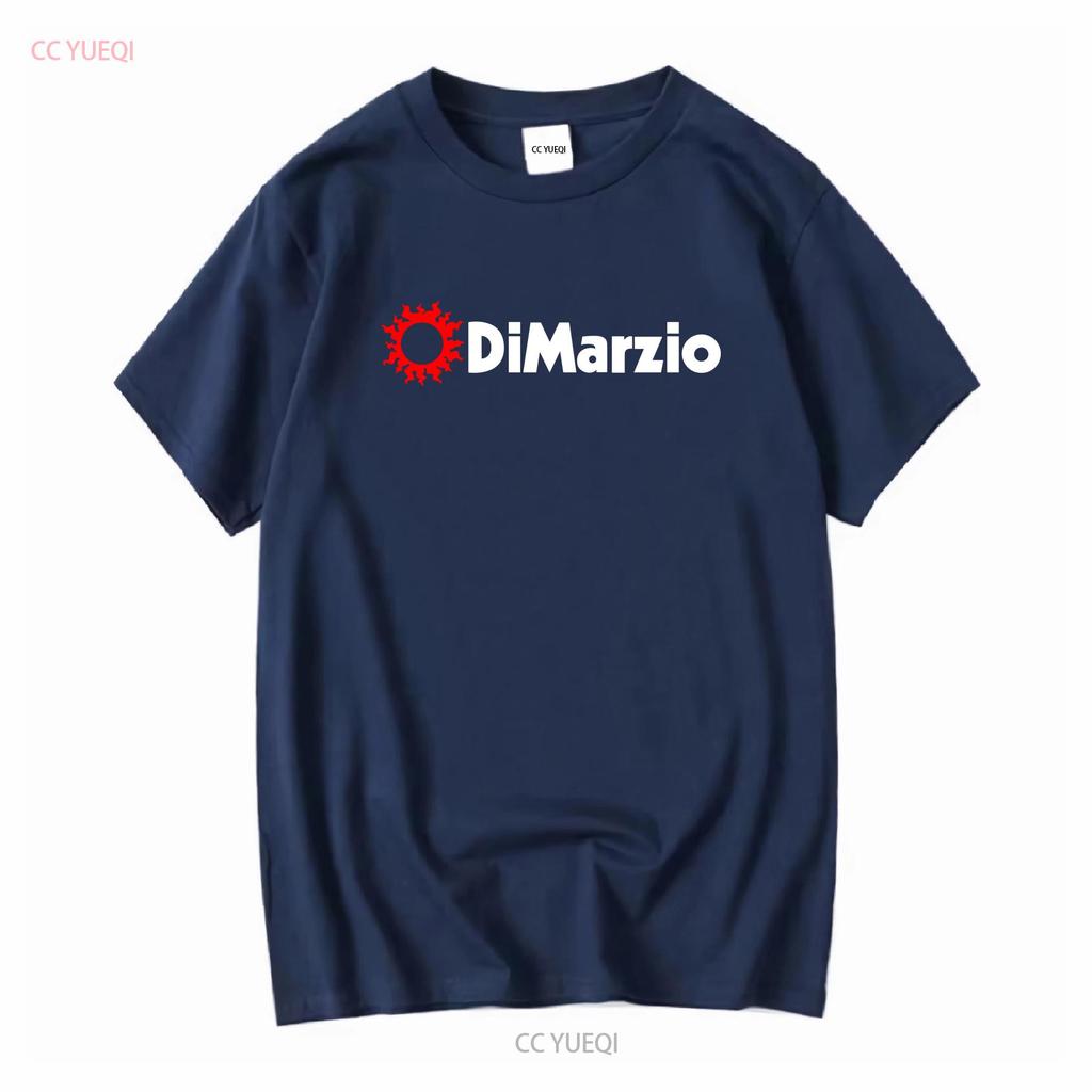 New T Shirt DiMarzio Guitars Company Logo Black Grey White Navy S 3XL vintage Washed homme Versatile Slightly Casual Breathable