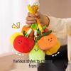 Adorable Plush Vegetable & Fruit Keychain Doll Ornament Gift for Kids