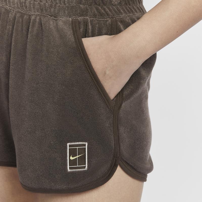 Nike Heritage Fashion Comfortable Soft Skin-Friendly Three-Quarter Casual Shorts Women Shorts Baroque-Brown FQ2283-237