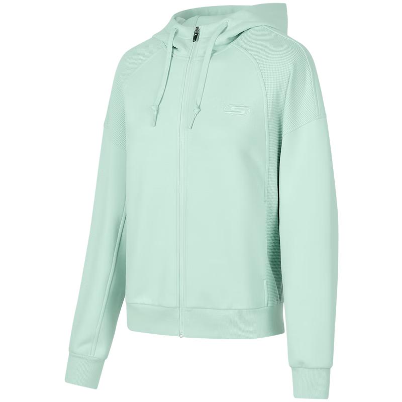Skechers Women s Knit Hooded Zip-Up Sport Jacket P424W138 L 5200₽