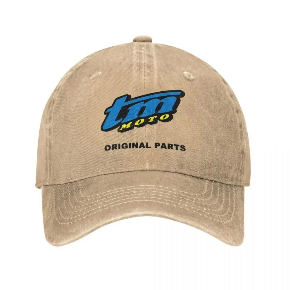 Tm-racing Baseball Cap Outdoor Sport Y2k Retro Trucker Hat Unisex Teens Trendy Sunshade Baseball Caps Versatile Sun Protection