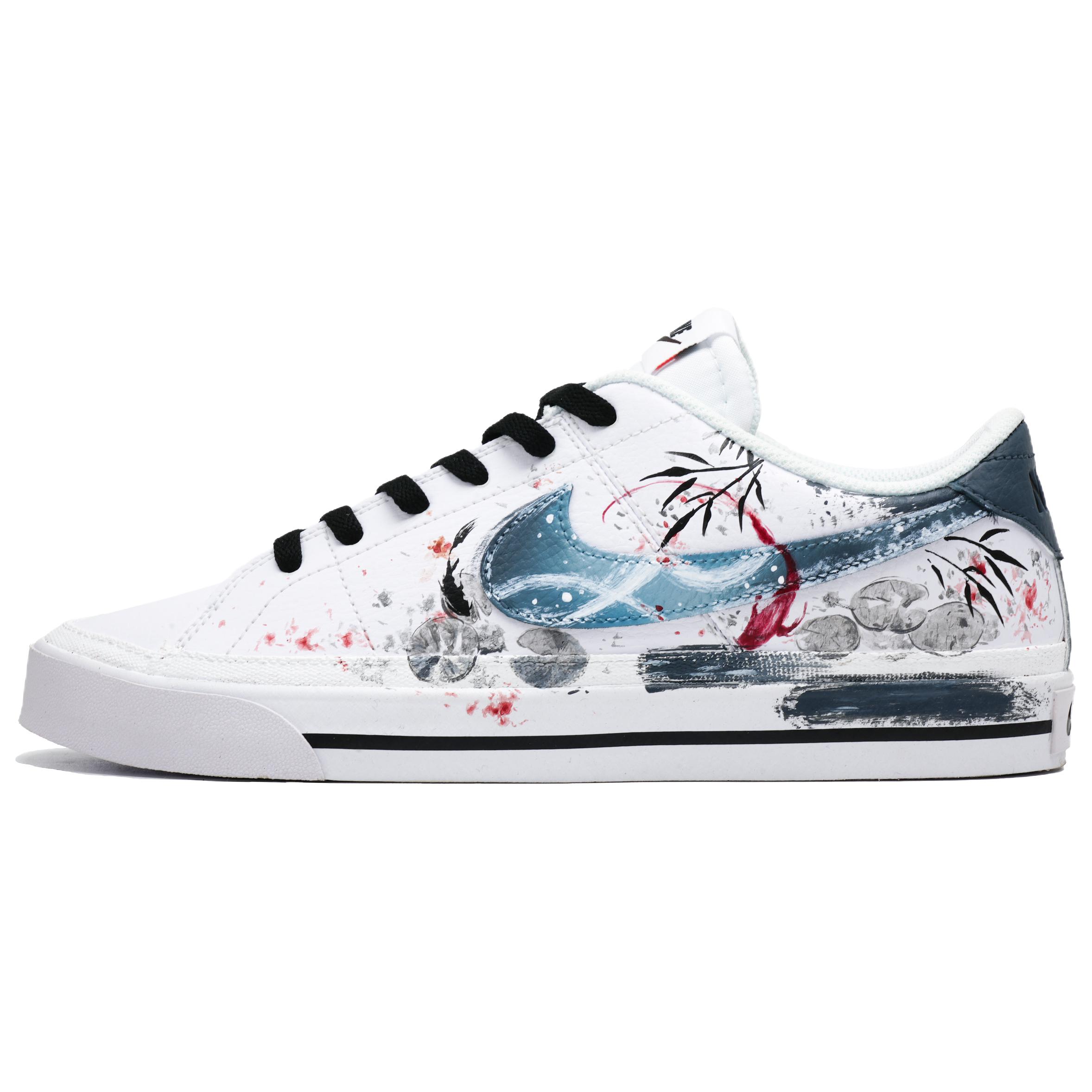 

Nike Court Legacy Slip Resistant, Abrasion Resistant, Lightweight Low top Skateboard Shoes Men s White Gray DH3162-100(Team1052-) 41
