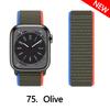 Nylon Strap For Apple Watch 10 Bands 46mm 44mm 40mm 45mm 41mm 49mm 42mm 38mm Bracelet Correa iwatch Series 8 se 7 6 3 9 11 40 mm
