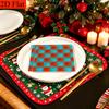 20pcs Disposable Napkins with Snowflake Pattern Print for Wedding,Parties,and Daily Use for Thanksgiving Fall Christmas Table Decoration