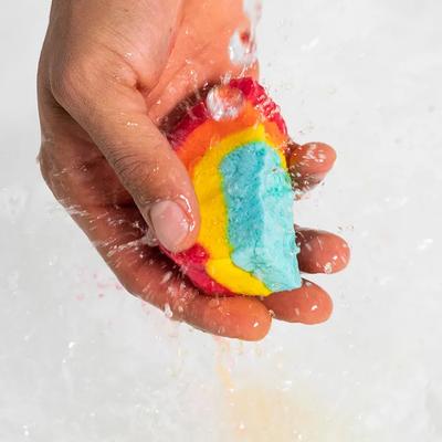 Regenbogen 200g - Badekugel/Bad