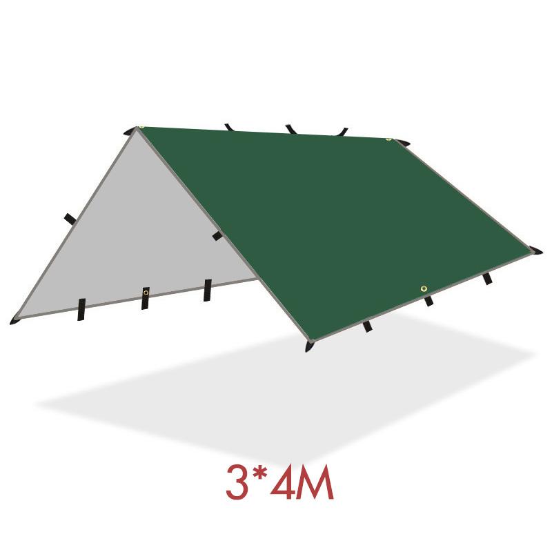 3x3/3x4/3x5M Rainproof Shade Canopy Outdoor Waterproof Tent Shade Umbrella Large Garden Camping Sun Shelter Beach Hammock