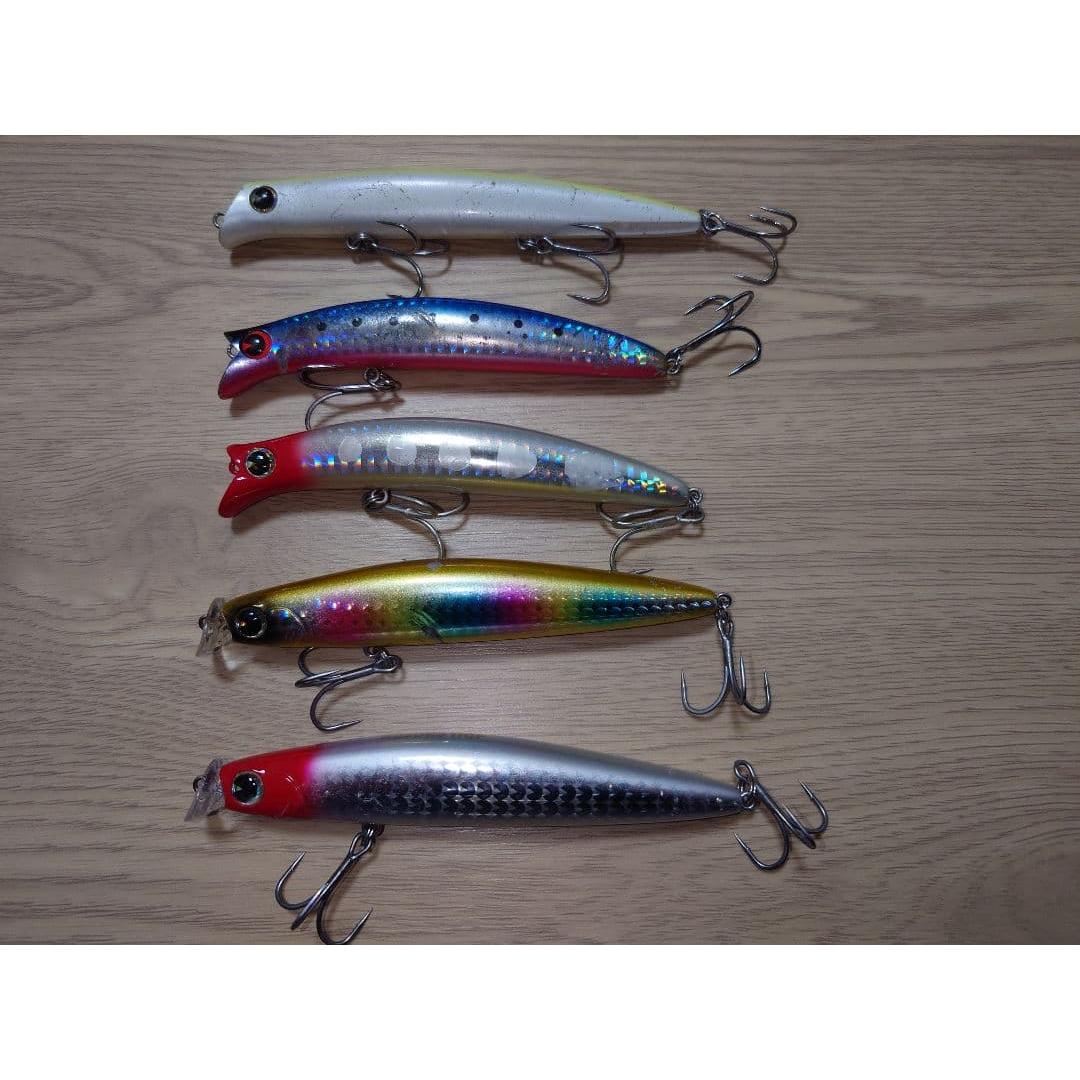 Used [Final price reduction] ima (Aima) sea bass lure 5-piece set